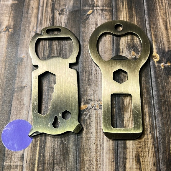 5for$10 Two Pack of Copper Handle Bottle Openers Bottle Opener NWT - Picture 1 of 4